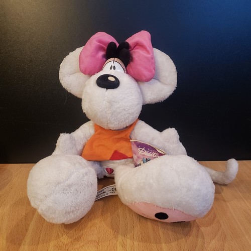 Vintage rare plush diddl - rare,