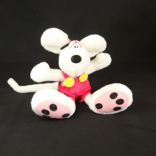 Diddl pink dungarees plush
