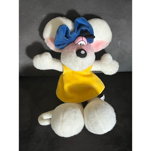 Diddle plush with blue - diddle,