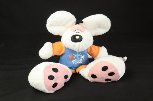 Diddl with blue shirt plush